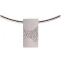 pendant, anhänger, hanger, fingerprint, fingerabdrück, vingerafdruk, wave, gold, goud, white,