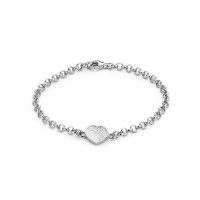 Bliss Heart bracelet argent 9mm