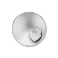 Sphere Heart argent 30mm