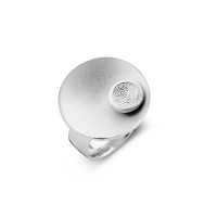 Sphere 1 Round argent 25mm